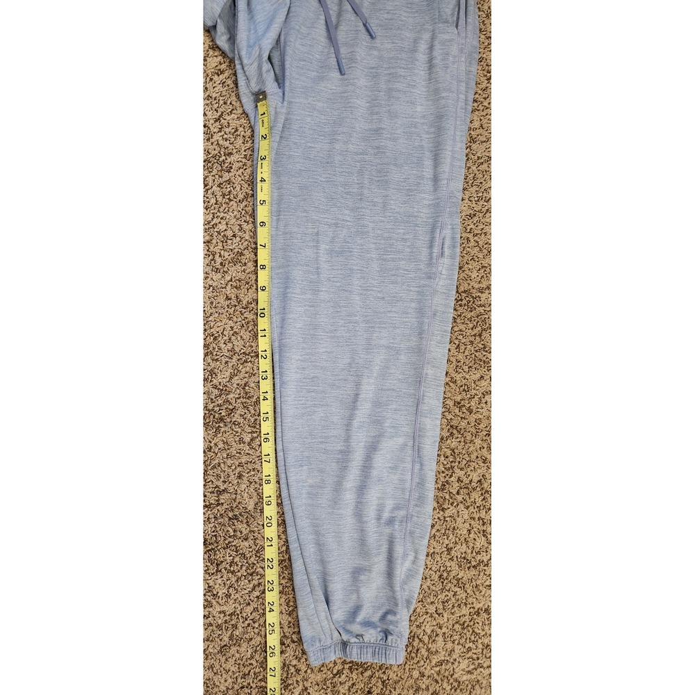 90 Degree by Reflex Womens XXL Blue Heathered Joggers Drawstring Sweatpants - Picture 7 of 8